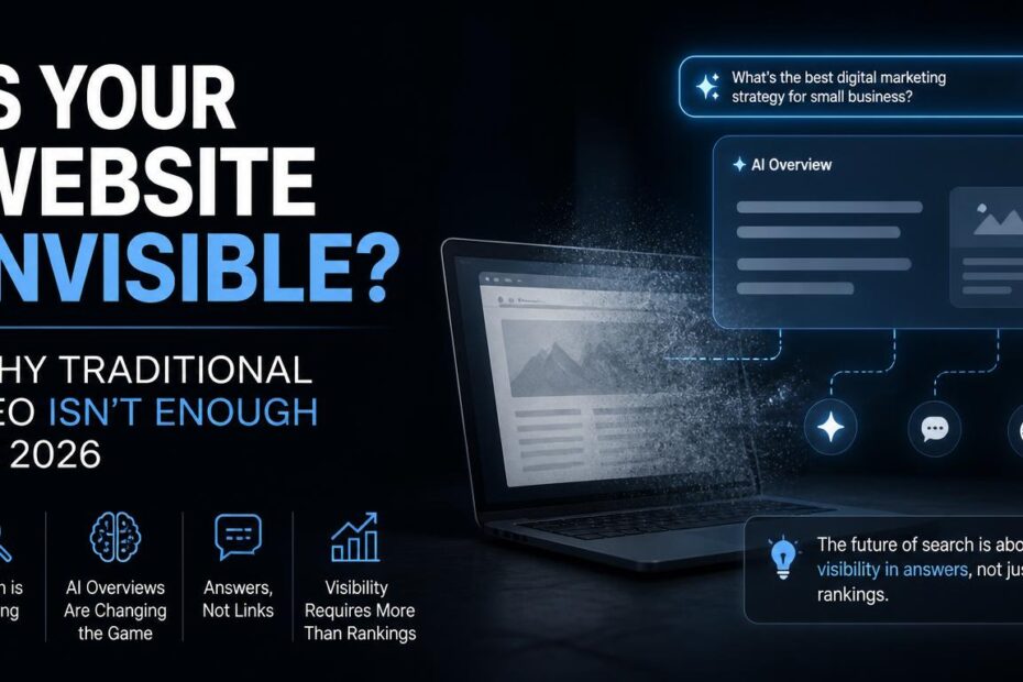 Is Your Website Invisible? Why Traditional SEO Isn’t Enough in 2026