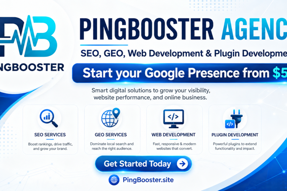Ping Booster Agency Starter