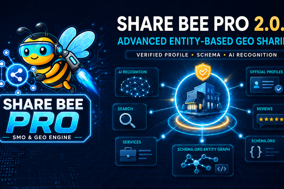 Share Bee Pro 2.0.3 Released: Advanced Entity-Based GEO Sharing