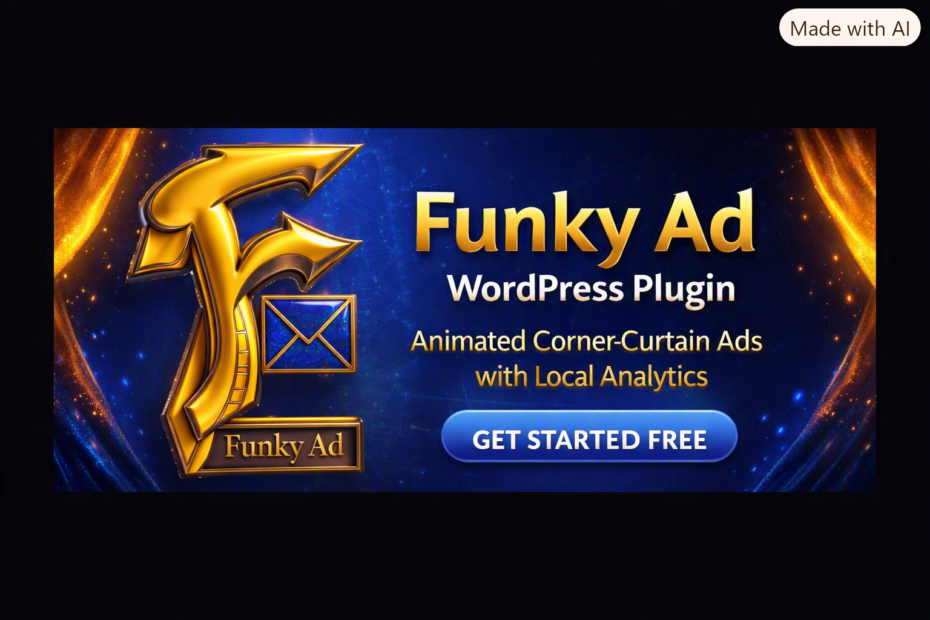 Introducing Funky Ad – A Smarter Way to Advertise on WordPress
