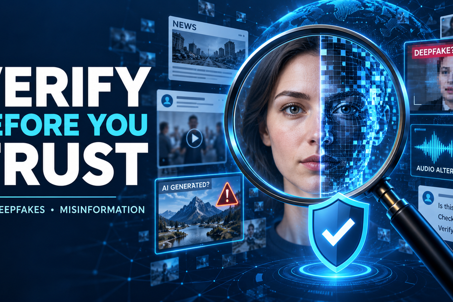How to Verify Online Information in the Age of AI, Deepfakes and Misinformation