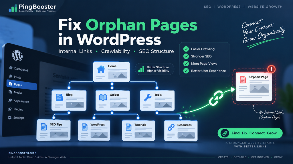 How to Find and Fix Orphan Pages in WordPress.