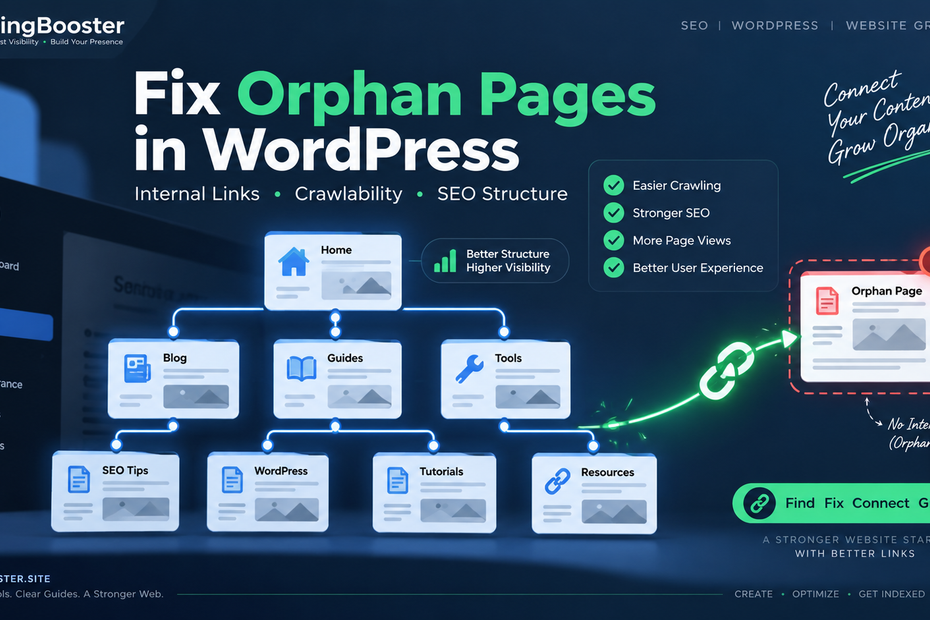 How to Find and Fix Orphan Pages in WordPress.