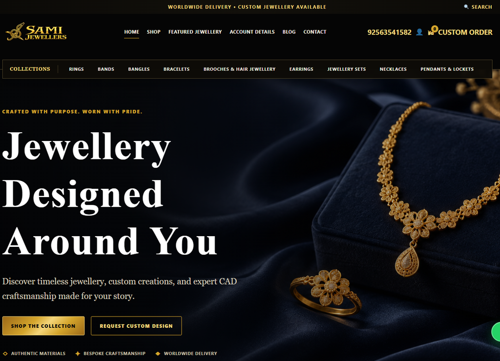 Woocommerce Jewelry Template : PB Jewelry Woo Theme